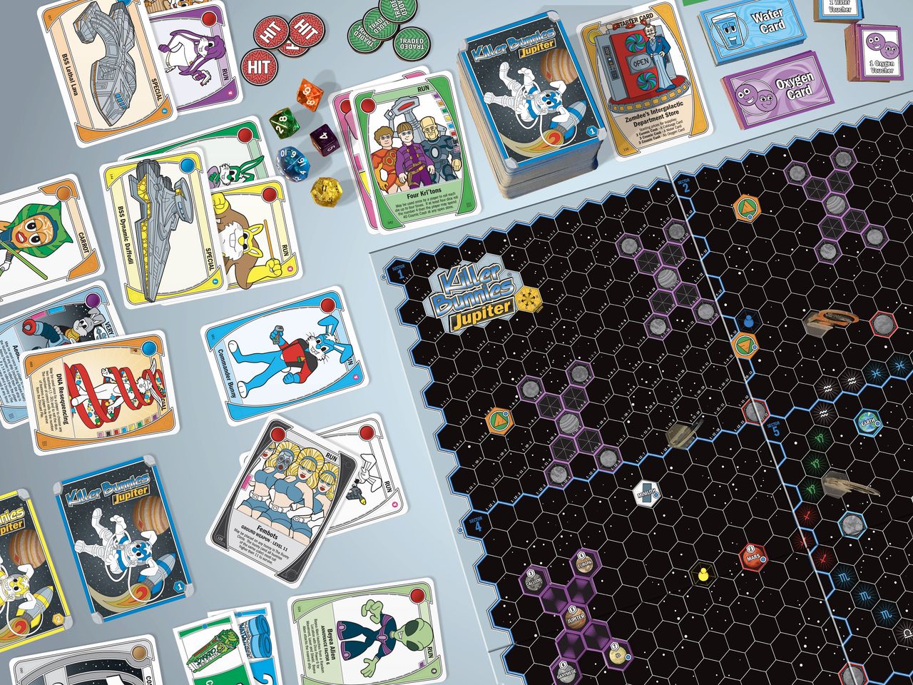 Killer Bunnies: Jupiter Board Game