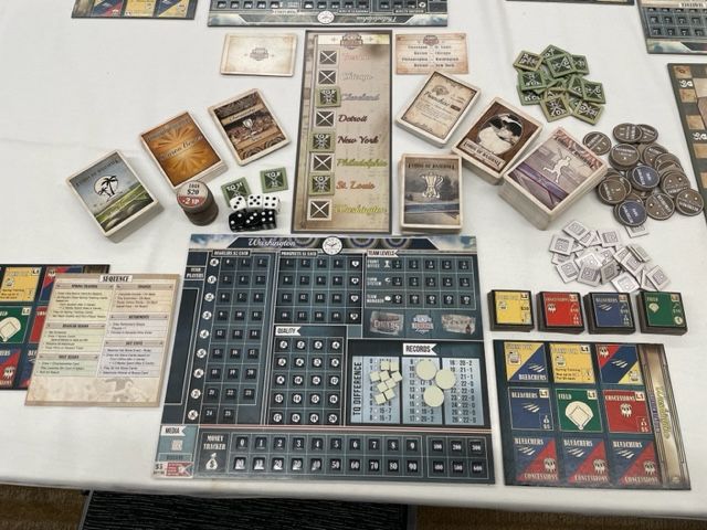 Lords of Baseball Board Game